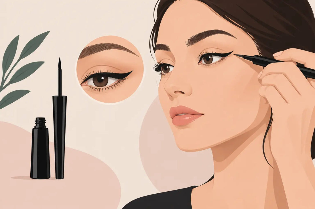 How to Apply Liquid Eyeliner With Precision - MEDLOFT