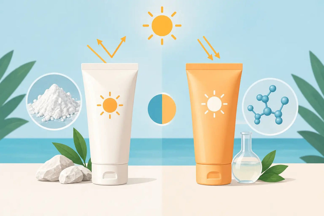 Mineral Versus Chemical Sunscreen Compared - MEDLOFT