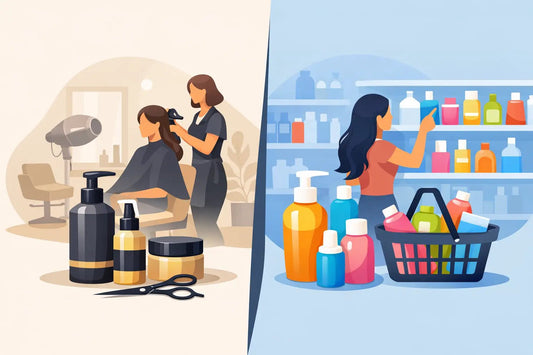 Salon Haircare Versus Drugstore Products - MEDLOFT