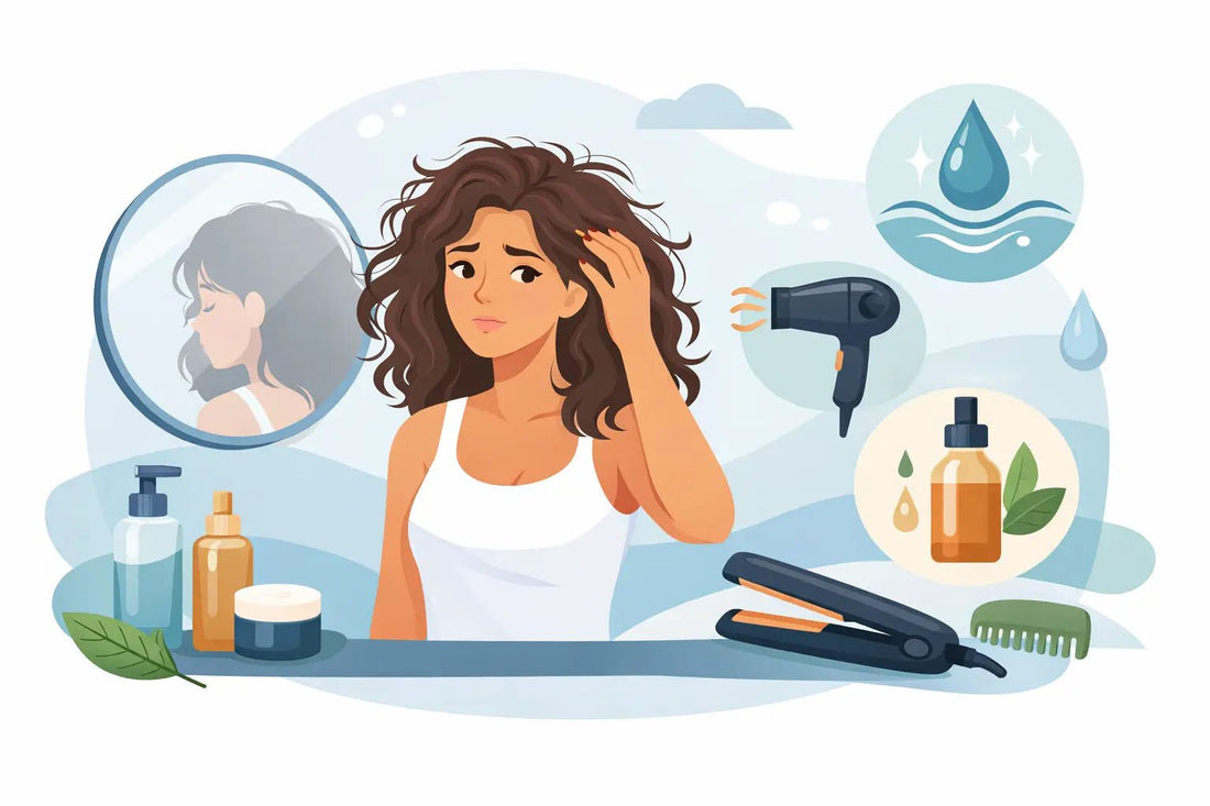 What Helps Frizzy Hair After Washing? - MEDLOFT