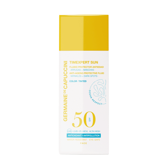 GERMAINE DE CAPUCCINI ANTI-AGEING PROTECTIVE FLUID COLOR TINTED SPF50