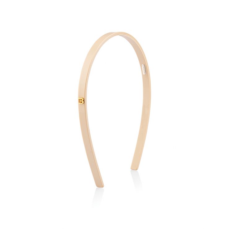 BALMAIN ACETATE HEADBAND SMALL LIMITED EDITION SAND - MEDLOFT