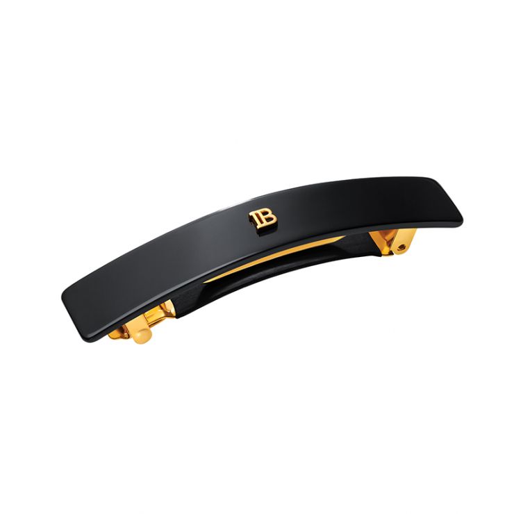 BALMAIN BARRETTE POUR CHEVEUX MEDIUM BLACK - MEDLOFT