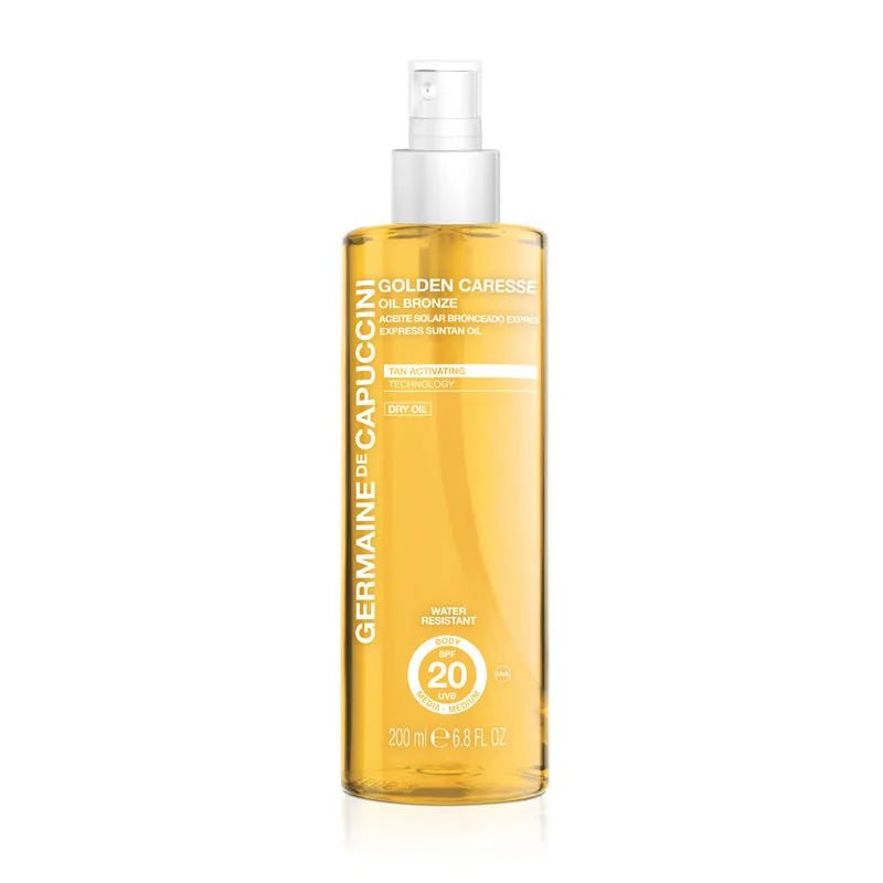 GERMAINE DE CAPUCCINI BRONZE EXPRESS SUNTAN OIL SPF20 - MEDLOFT