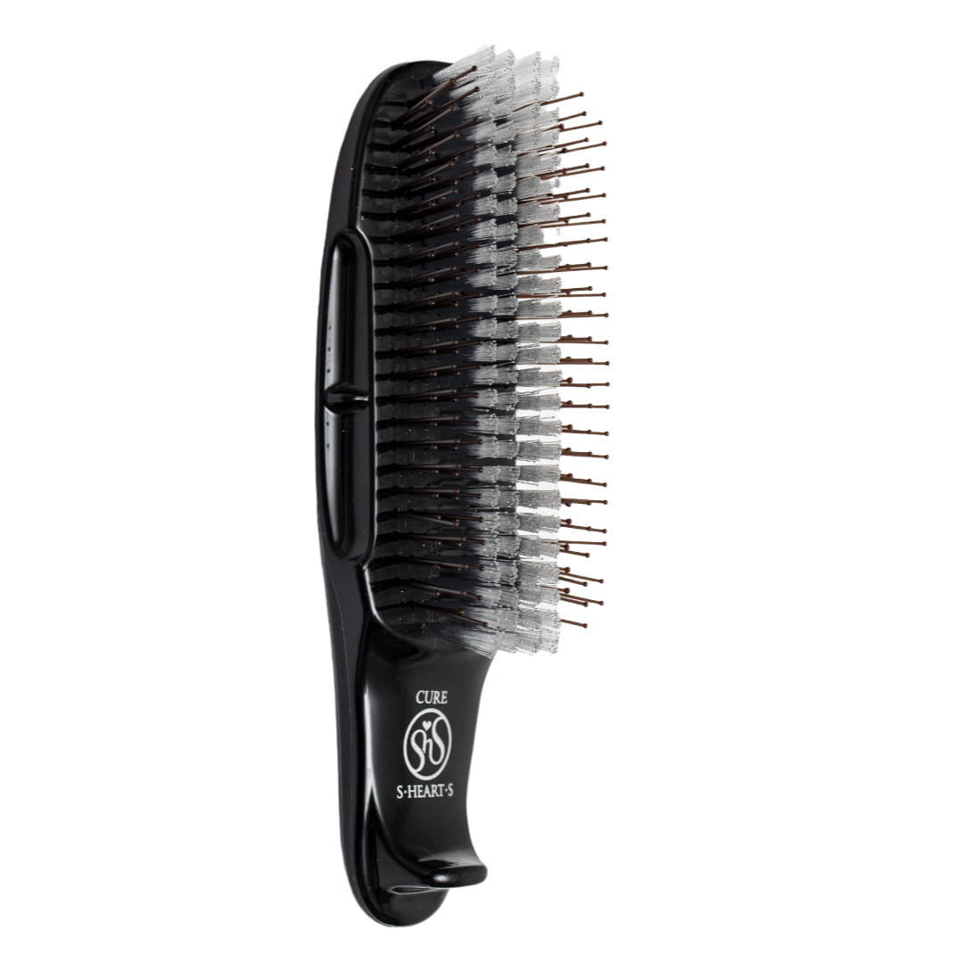 SCALP BRUSH CURE BLACK - MEDLOFT